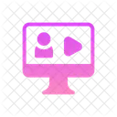 Video Streaming Viewers Video Player Icon