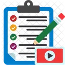 Video Testing  Icon