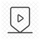 Video Timeframe Marking  Icon