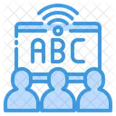 Aula Curso On Line Icon