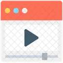 Video Streaming Reproductor Icon