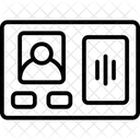 Video-Türklingel  Symbol