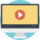 Video Tutorial Online Icon