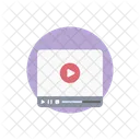 Online Video Video Training Video Tutorial Icon