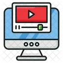 Video Tutorial Video Guide Video Lesson Icon