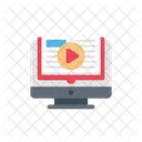 Video Tutorial Video Lecture Icon