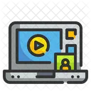 Video Tutorial Online Tutorial Education Icon