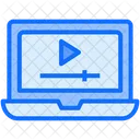 Video Tutorial Online Video Learning Video Learning Icon