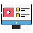 Video Tutorial Online Video Internet Video Icon
