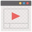Video Tutorial Online Video Video Lesson Icon