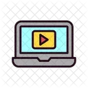 Video Tutorial Video Lesson Online Learning Icon