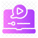 Video Tutorial Play Lesson Icon
