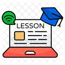 Video Tutorial Online Lesson Video Lesson Icon