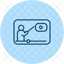 Video Tutorial Media Icon