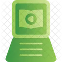 Video Tutoria Class Laptop Icon