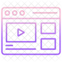 Tutoriales En Video Video Tutorial Icono