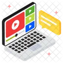 Training Interface Online Icon