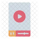Video Vertical Proporcao De Aspecto Multimidia Ícone