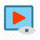 Video Views Video Content Creator Icon
