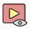 Video views  Symbol