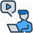 Video watching  Icon