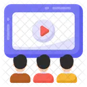 Video Watching Online Video Video Streaming Icon