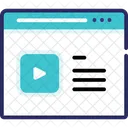 Video web  Icon