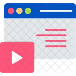 Video Web  Icon