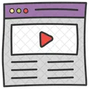 Video Tutorial Online Video Video Website Icon
