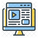 Seo Web Video Icon