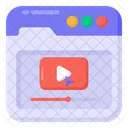 Video-Website  Symbol