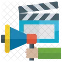 Videowerbung Werbevideo Videowerbung Symbol