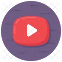 Videowiedergabe Video Streaming Online Video Symbol