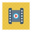 Wiedergabeliste Video Player Icon