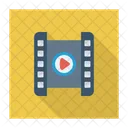 Wiedergabeliste Video Player Icon