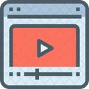 Video Tutorial Website Symbol