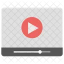 Video Tutorial Online Video Video Lektion Symbol