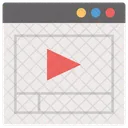 Video Tutorial Online Video Video Lektion Symbol