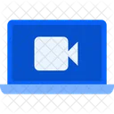 Videoanruf Videokonferenz Online Meeting Symbol