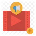 Video Anzeige Ersteller Symbol