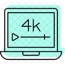 Video Auflösung  Symbol