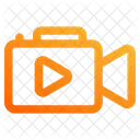 Video Aufnehmen Abspielen Kamera Symbol