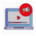 Videobearbeitung Dokument Format Symbol