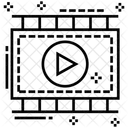 Videobearbeitung Videodesign Video App Symbol