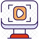 Blog de vídeo  Ícone