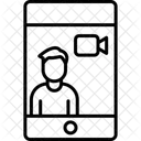 Videocall On Call Icon