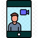 Videocall On Call Icon