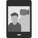 Videocall On Call Icon