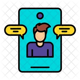 Videocall Discussion  Icon