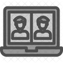 Videocall Discussion Video Call Call Icon